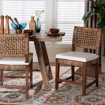 Alise Handwoven Seagrass Dining Chair