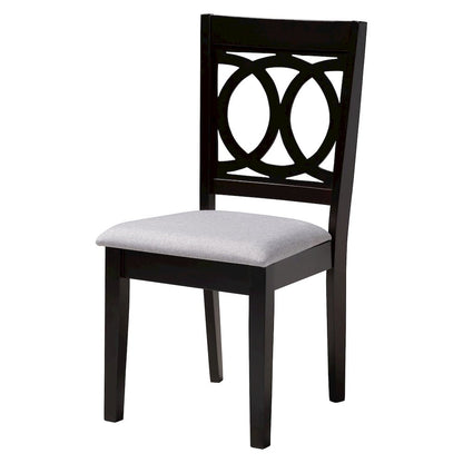 Rita Modern Grey and Dark Brown Finished Wood 5-Piece Dining Set