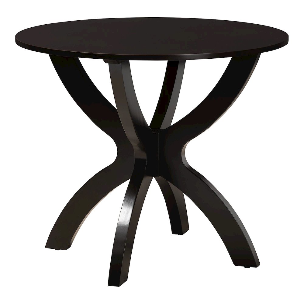 Rita Modern Grey and Dark Brown Finished Wood 5-Piece Dining Set