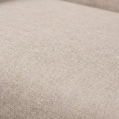 Mid-Century Modern Fabric Tufted Lounge Chair, Accent Chair, Light