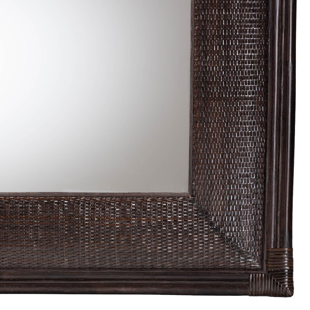 Candela Natural Rattan Wall Mirror