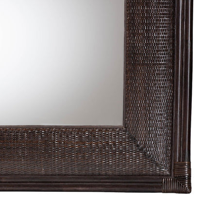 Candela Natural Rattan Wall Mirror