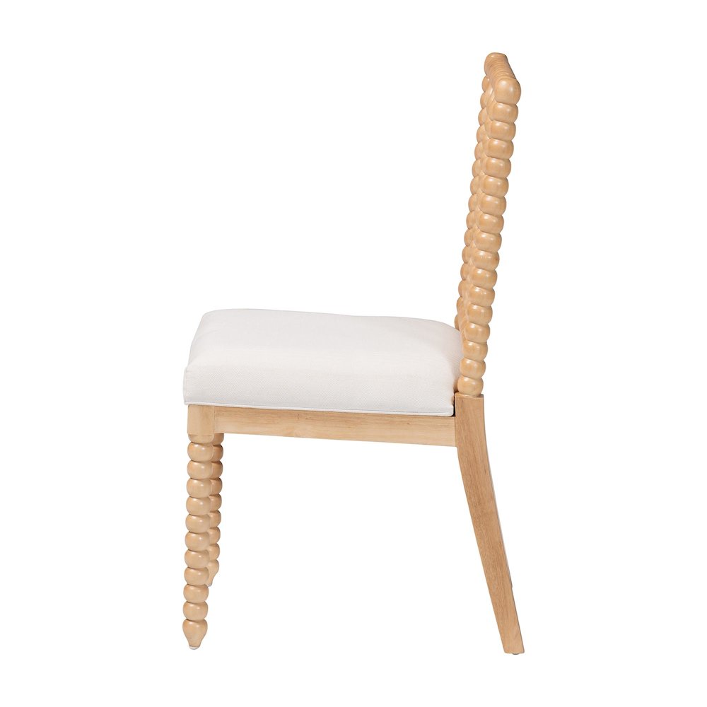 Deya Bobbin Dining Chair, Natural Brown