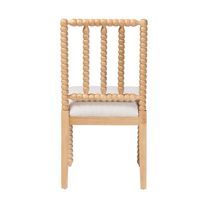 Deya Bobbin Dining Chair, Natural Brown