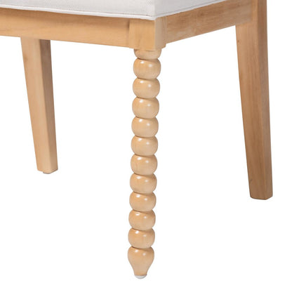 Deya Bobbin Dining Chair, Natural Brown