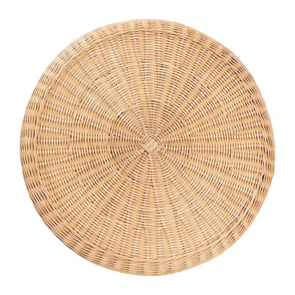 Hideo Natural Rattan End Table