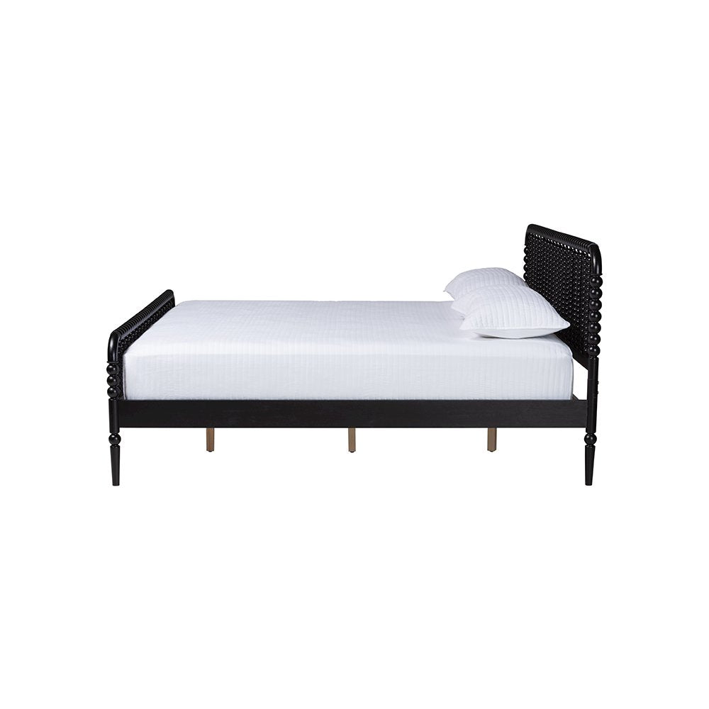 Lucera Platform Bed, Black, King