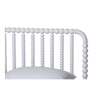 Lucera Platform Bed, White, King