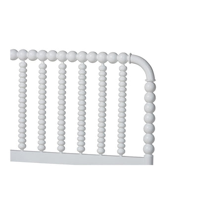 Baxton Studio Lucera 6-Drawer Platform Bed with Bobbin Frame, Full, White