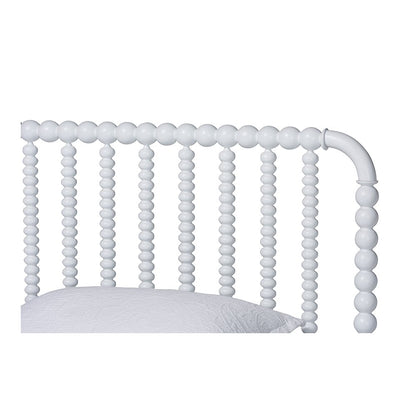 Baxton Studio Lucera 6-Drawer Platform Bed with Bobbin Frame, Twin, White