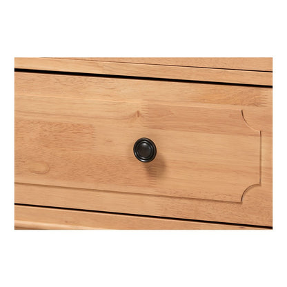Neviah 3-Drawer Chest, Beech Brown