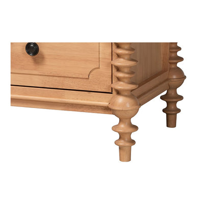 Neviah 3-Drawer Chest, Beech Brown