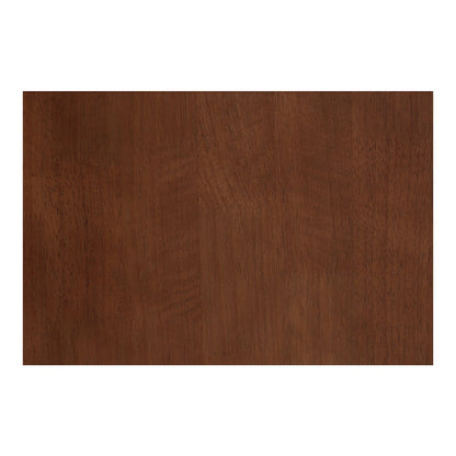 Neviah 1-Drawer Nightstand, Walnut Brown