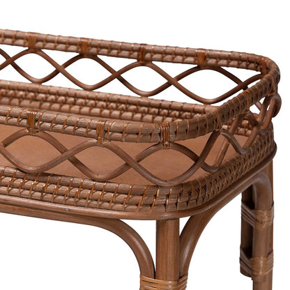 Fumiyo Natural Rattan Kitchen Cart