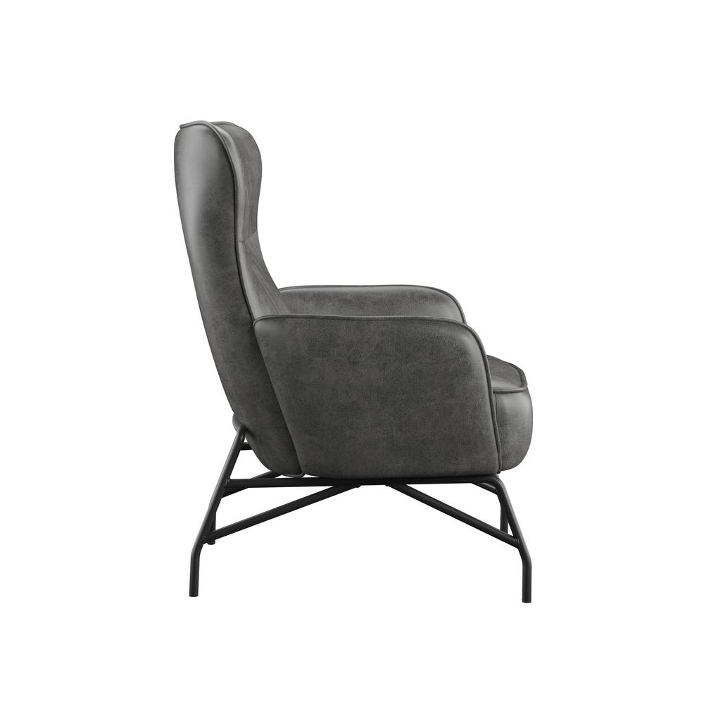 Wallace & Bay Graham Accent Chair, Badlands Charcoal