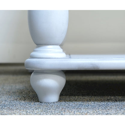 Wallce & Bay Mariano Oyster Shell Square End Table