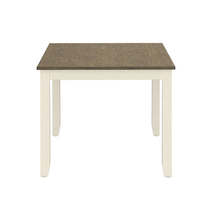 Wallce & Bay Radiant Dogwood Bark & Blossom 6 Piece Dining Table Set