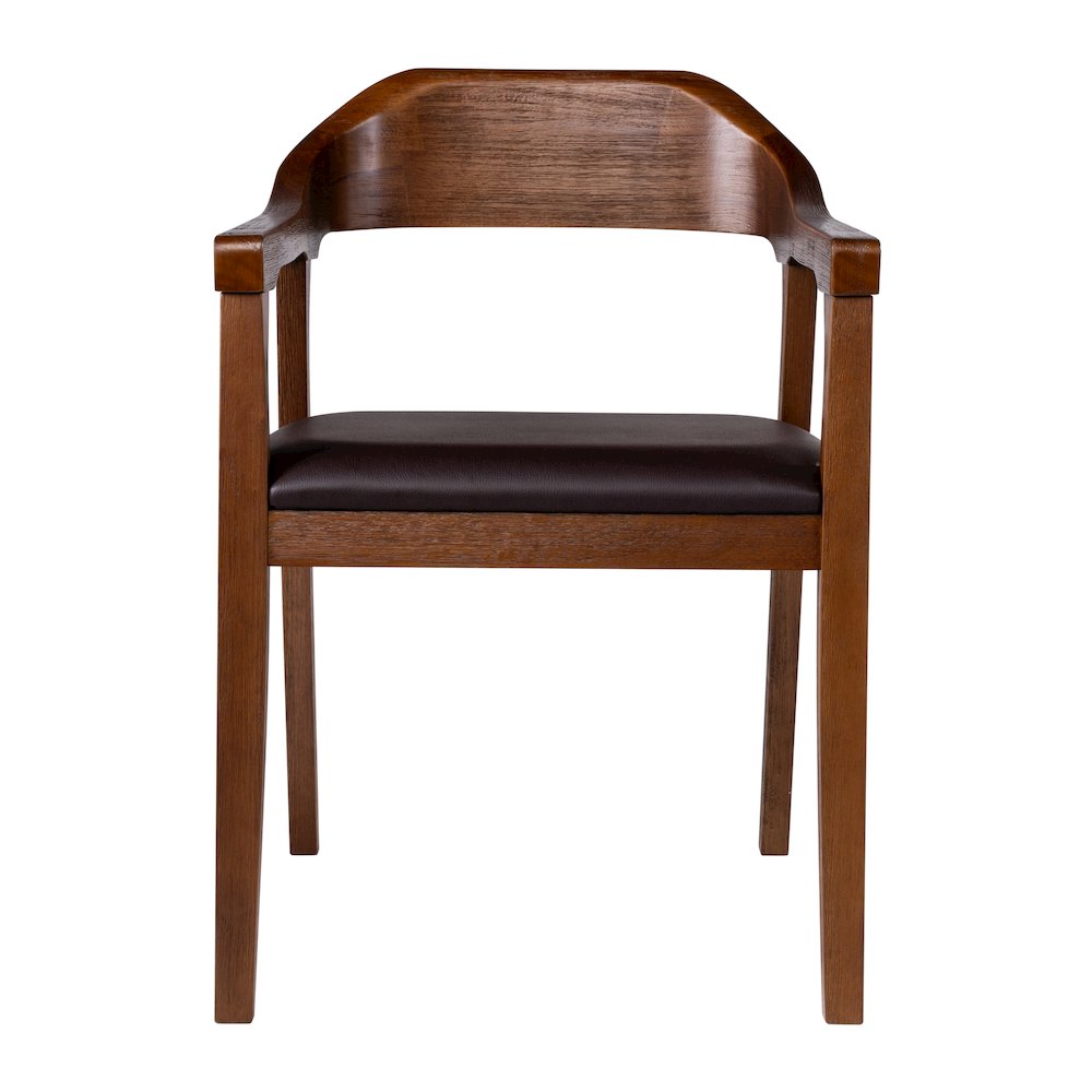 Rasmus Dining Arm Chair - Chestnut Wire-Brush Finish
