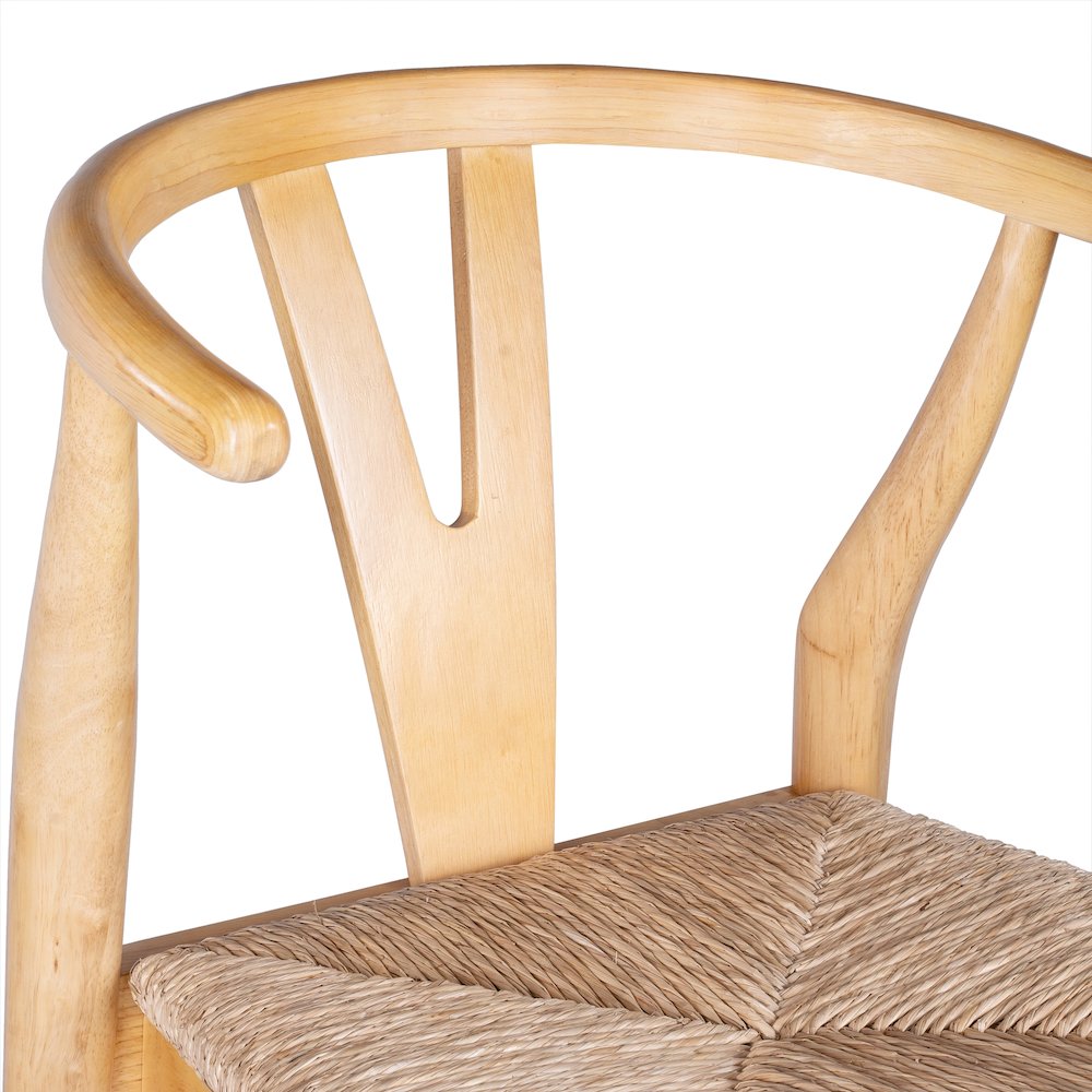 Wishbone Dining Chairs - Set of 2 - Natural Finish