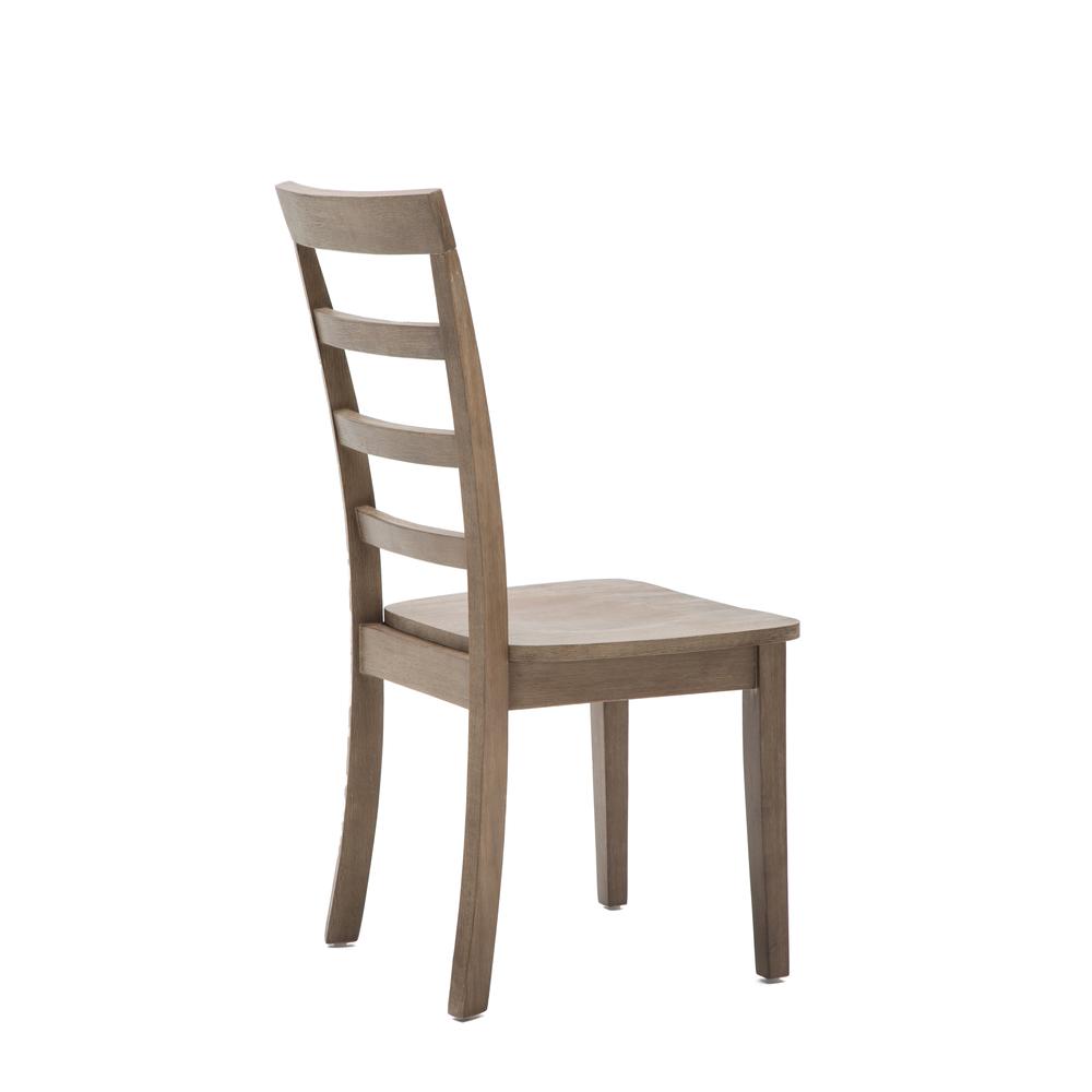 Boulder Dining Chairs, Set of 2 - Barnwood Wire-Brush