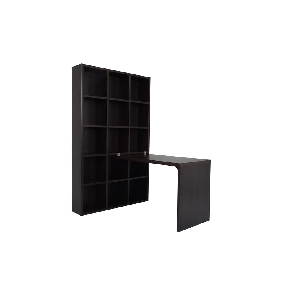 Claude L-Desk - Espresso