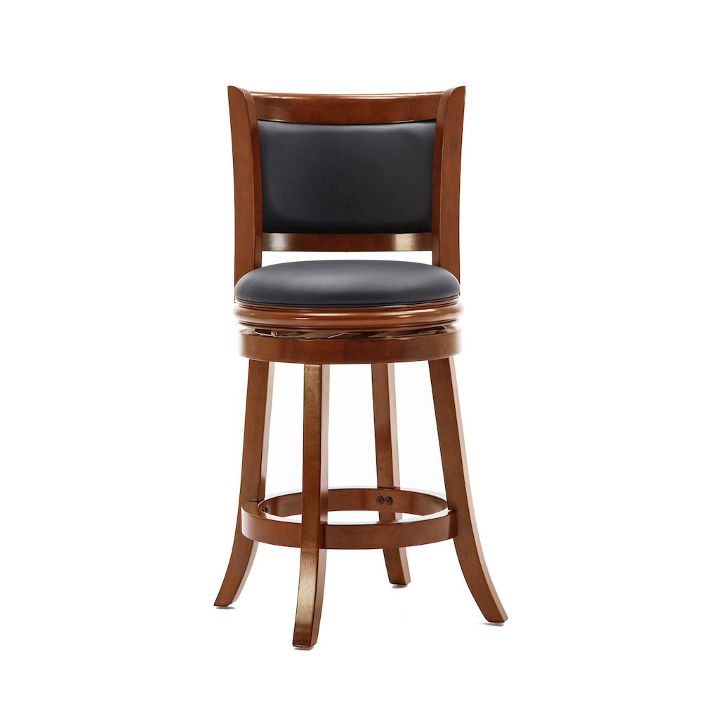 Augusta Swivel Counter Stool - Cherry