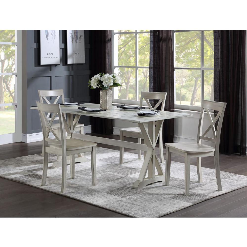 Jamestown Dining Chair - Set of 2 - Antique White