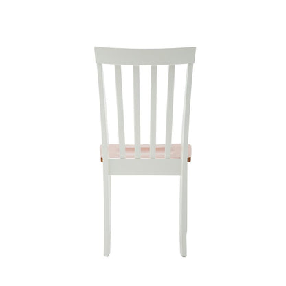 Bloomington Dining Chairs, Set of 2 - Cream/Honey Oak