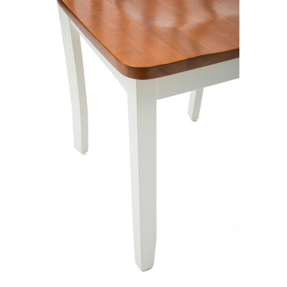 Bloomington Dining Chairs, Set of 2 - Cream/Honey Oak