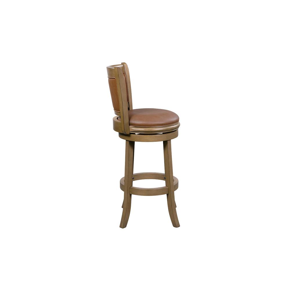 Augusta 26" Swivel Counter Stool - Distressed Sandrift