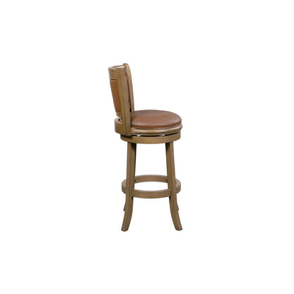 Augusta 26" Swivel Counter Stool - Distressed Sandrift