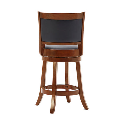Augusta Swivel Counter Stool - Cherry