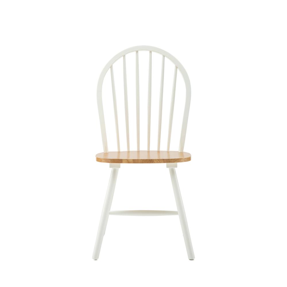 Title - Windsor Farmhouse Dining Chairs, Set of 2 - Cream/Natural