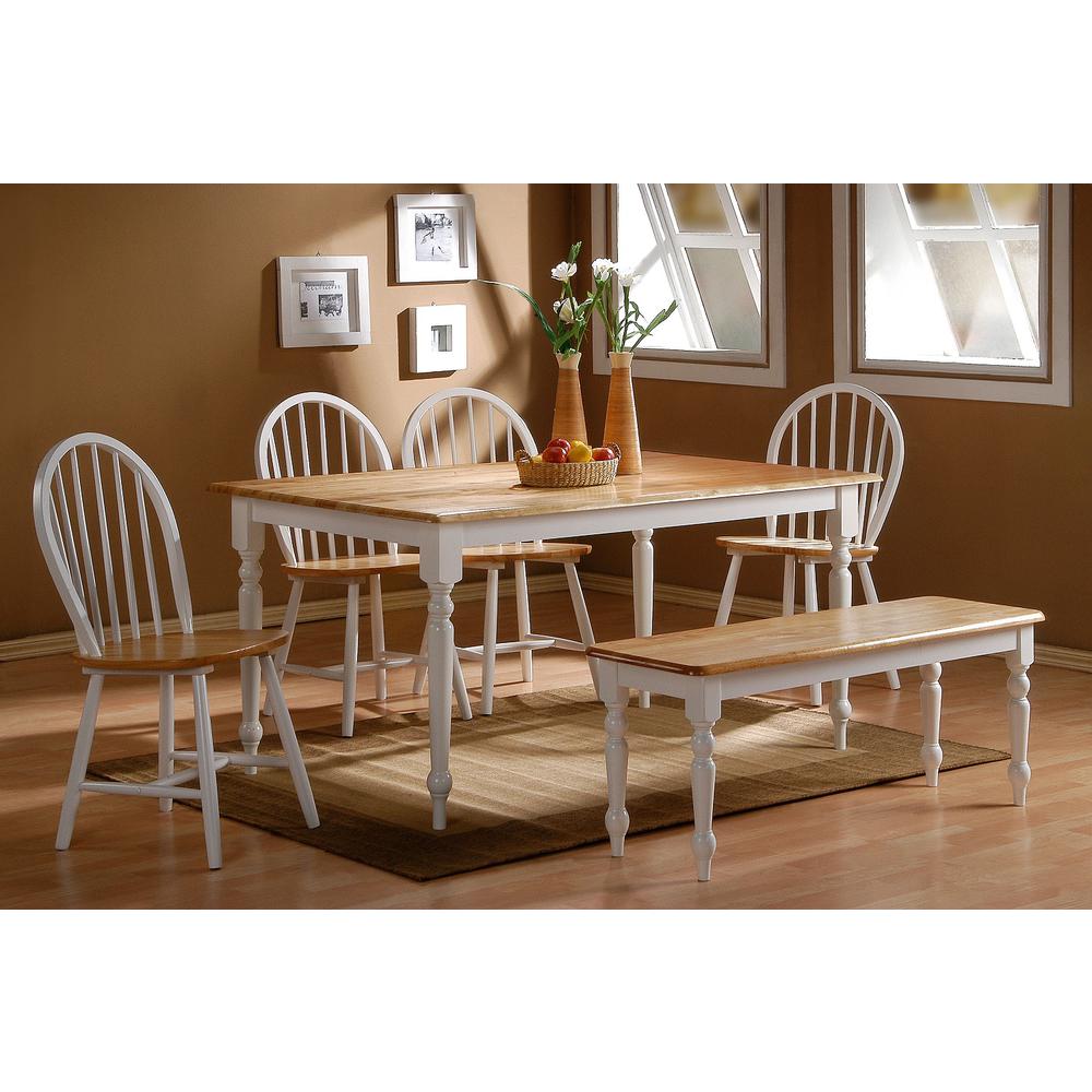 Title - Windsor Farmhouse Dining Chairs, Set of 2 - Cream/Natural