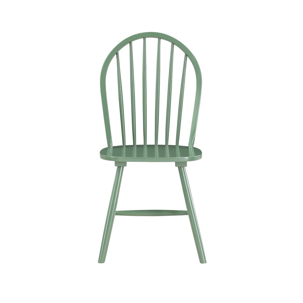 Carolina Dining Chairs – Set of 2 - Equestrian Green