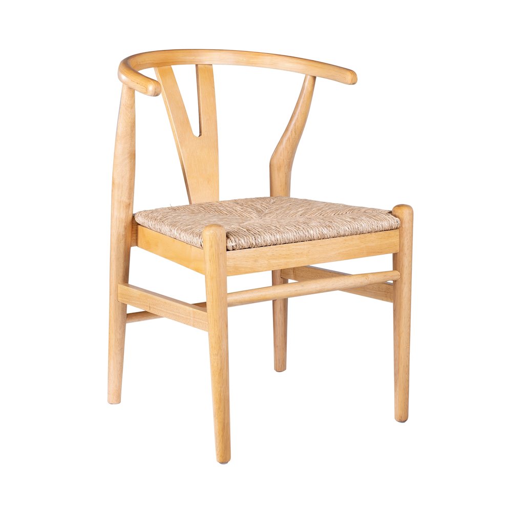 Wishbone Dining Chairs - Set of 2 - Natural Finish