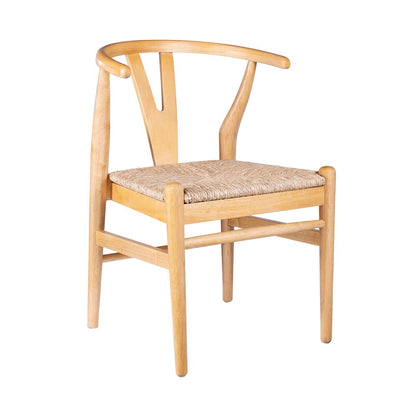 Wishbone Dining Chairs - Set of 2 - Natural Finish