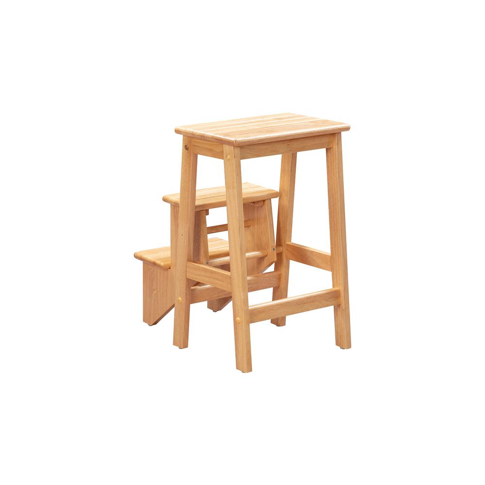 Niko Folding 24" Step Stool - Natural