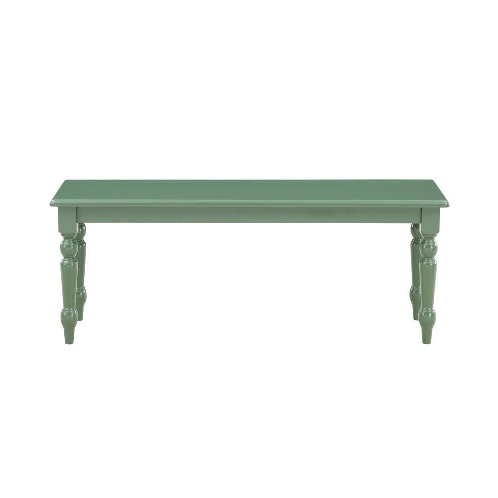Carolina Dining Bench - Equestrian Green