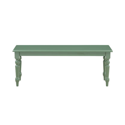 Carolina Dining Bench - Equestrian Green