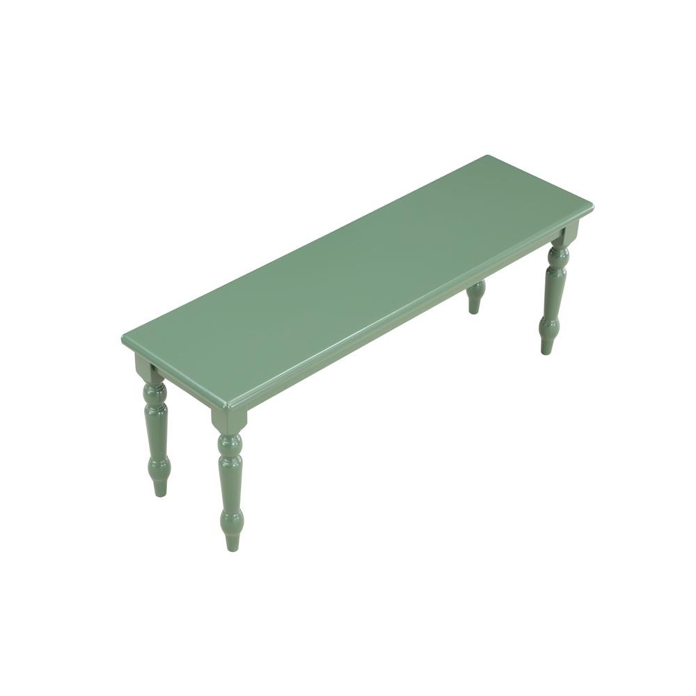 Carolina Dining Bench - Equestrian Green