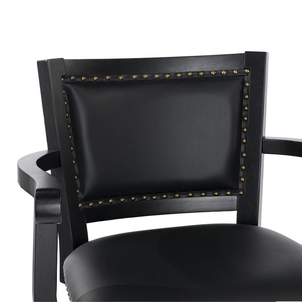 Broadmoor Extra Tall Swivel Stool - Black