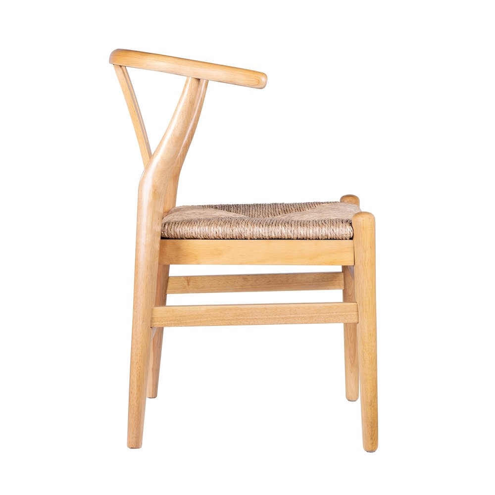Wishbone Dining Chairs - Set of 2 - Natural Finish