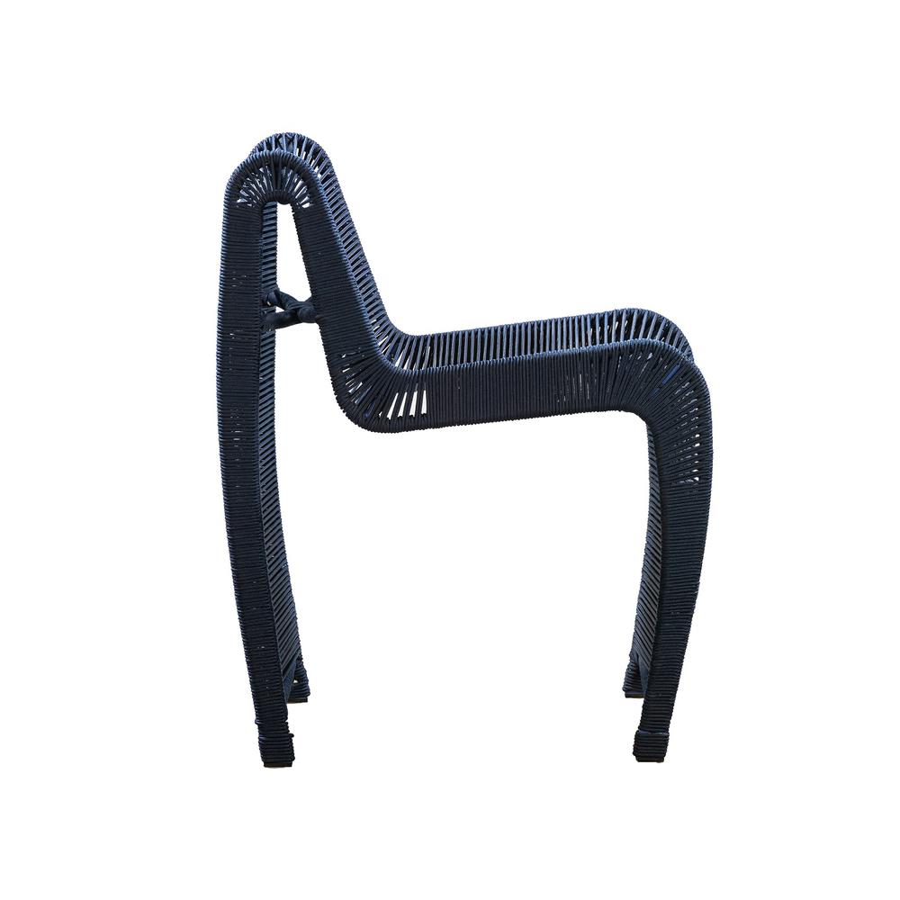 Lorenzo Blue Rope Counter Stool - Set of 2