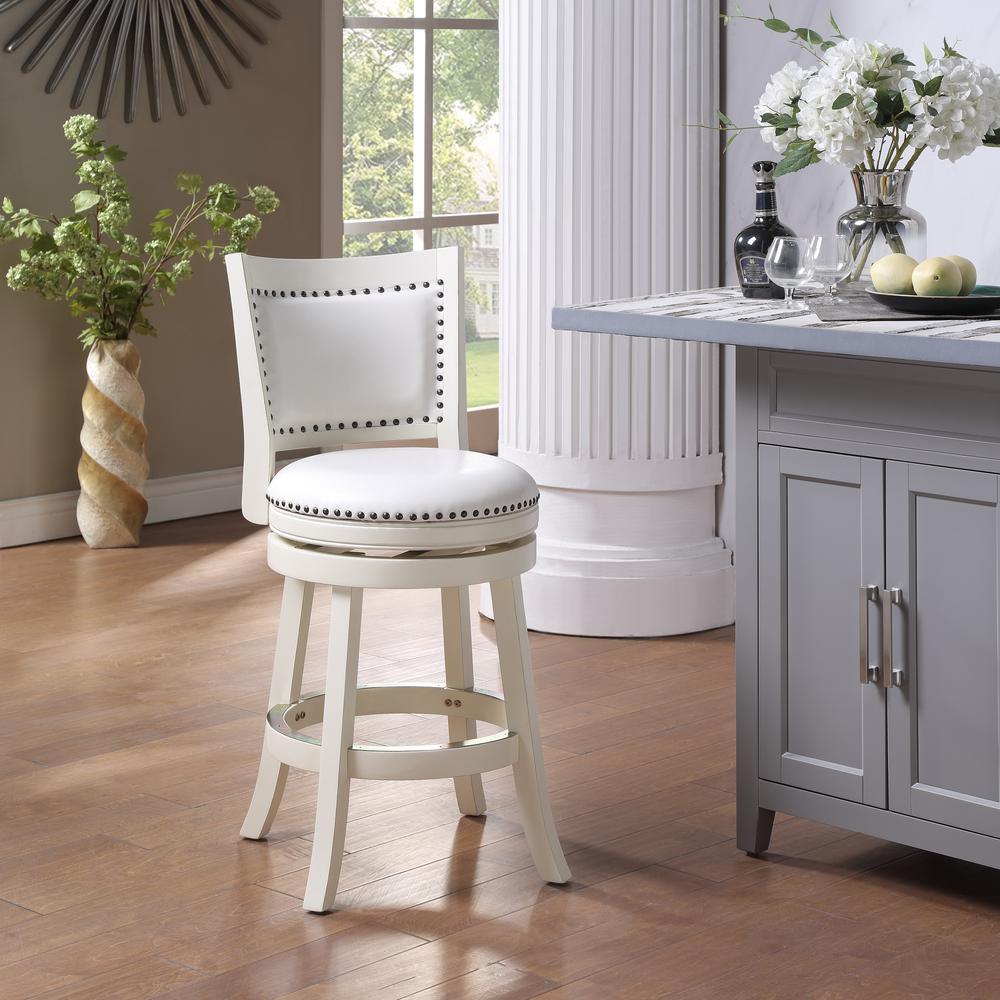 Bristol Swivel Counter Stool - Buttermilk