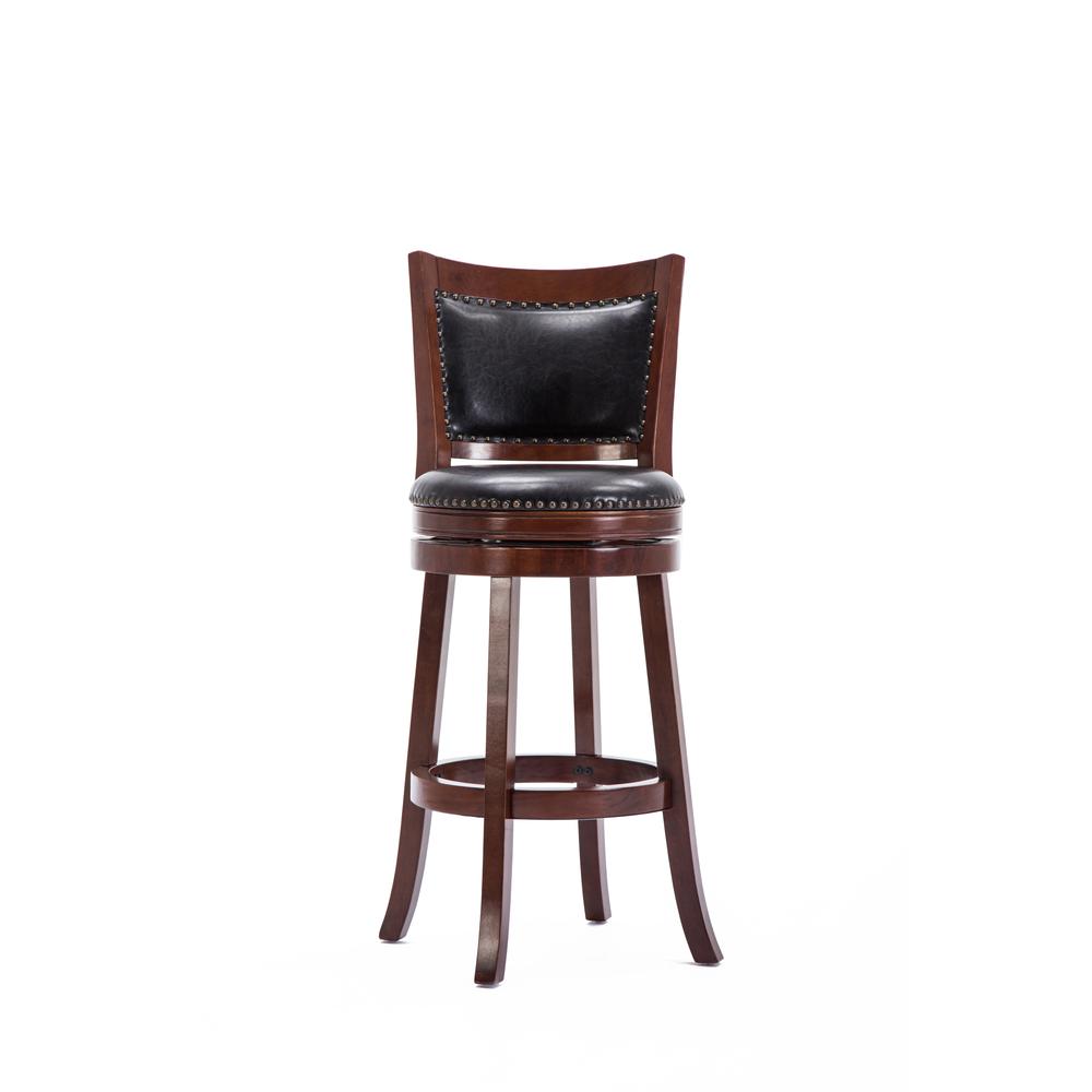 Bristol Swivel Bar Stool - Cherry