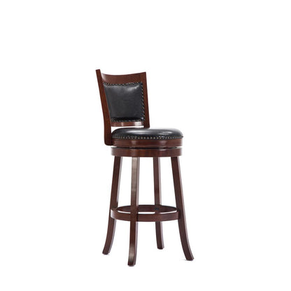 Bristol Swivel Bar Stool - Cherry
