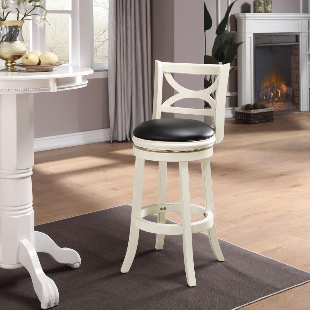 Florence Swivel Bar Stool - Buttermilk