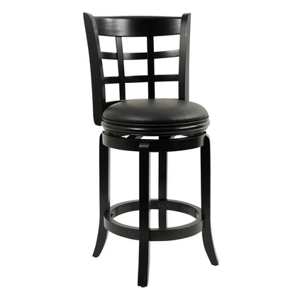 Kyoto Swivel Counter Stool - Black