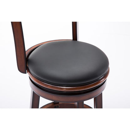 Palmetto Swivel Counter Stool  - Brandy